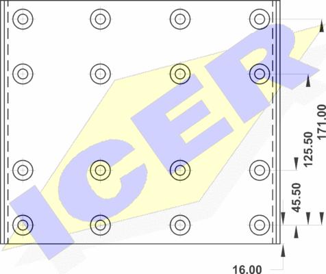 Icer 21 9932 00 - Komplet kočionih obloga, bubanj-kočnica www.molydon.hr