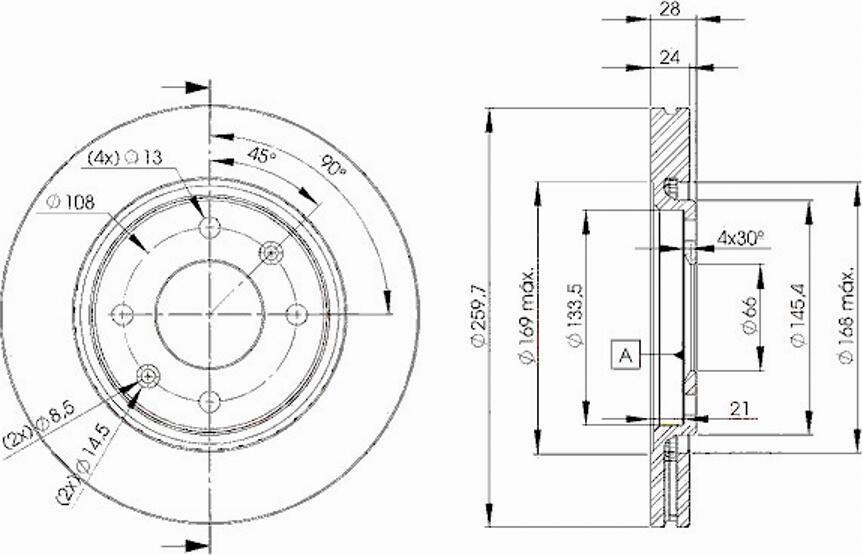 Icer 78BD9406 - Kočioni disk www.molydon.hr