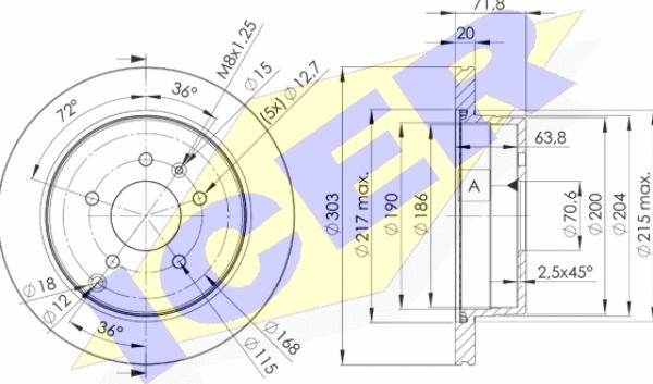 Icer 78BD9049-2 - Kočioni disk www.molydon.hr