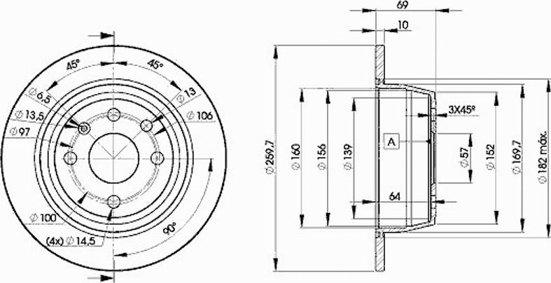 Icer 78BD9041 - Kočioni disk www.molydon.hr