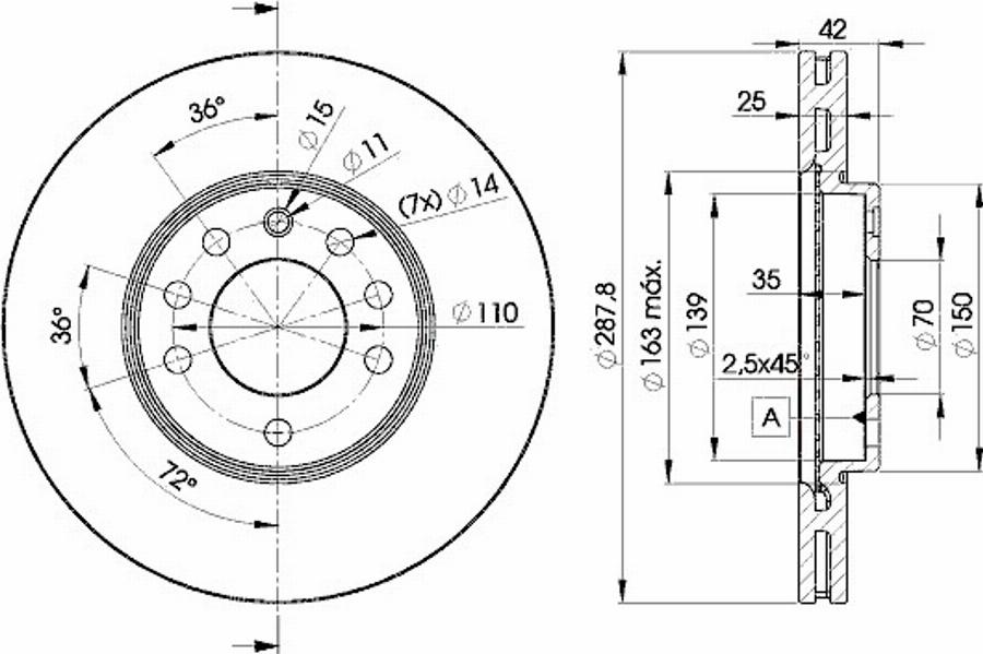 Icer 78BD9043 - Kočioni disk www.molydon.hr