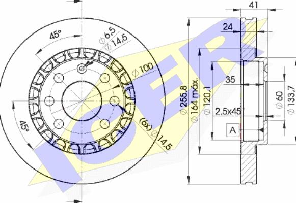 Icer 78BD9042-2 - Kočioni disk www.molydon.hr