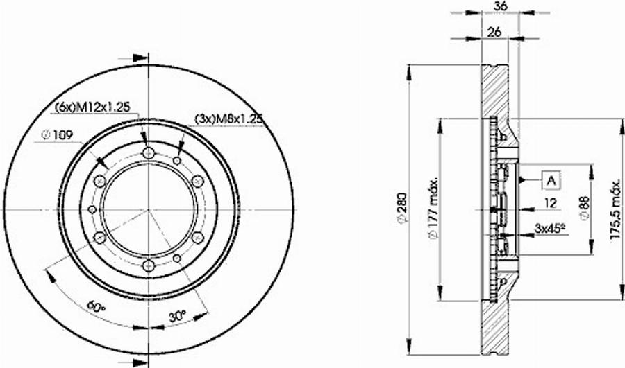 Icer 78BD9050 - Kočioni disk www.molydon.hr