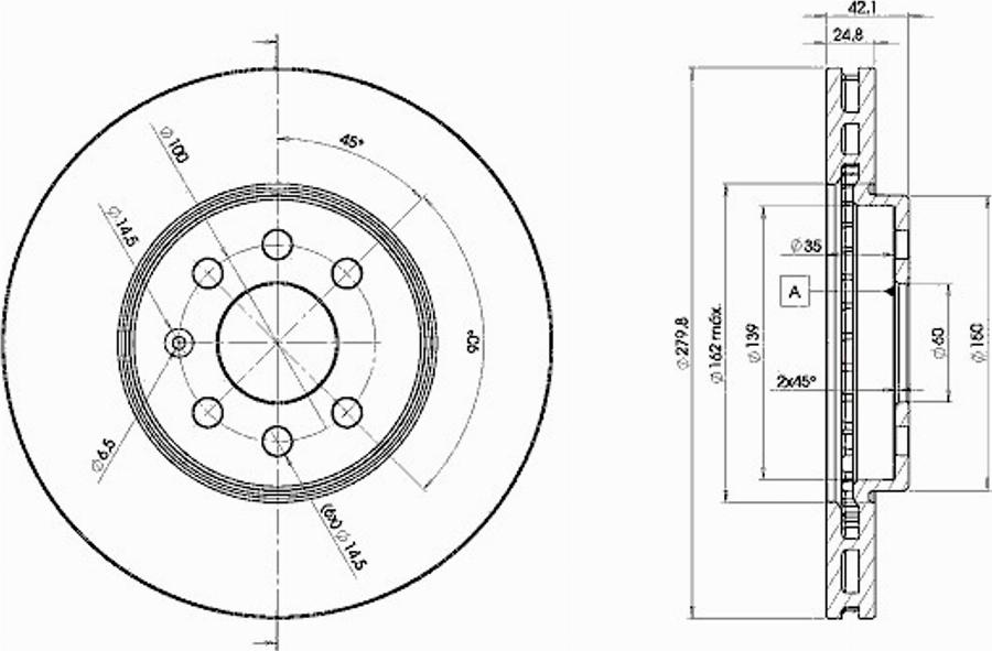 Icer 78BD9001 - Kočioni disk www.molydon.hr