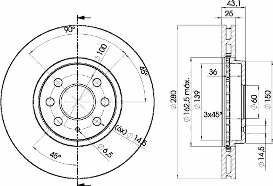 Icer 78BD9007 - Kočioni disk www.molydon.hr