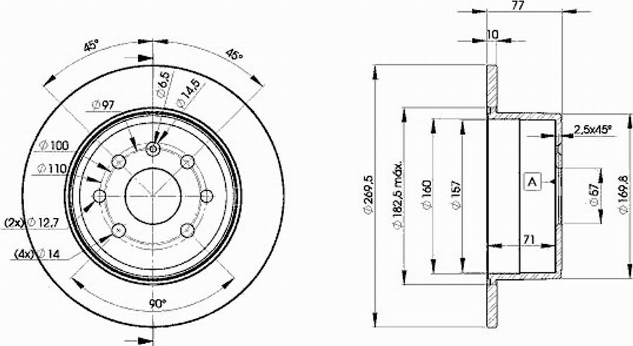 Icer 78BD9102 - Kočioni disk www.molydon.hr