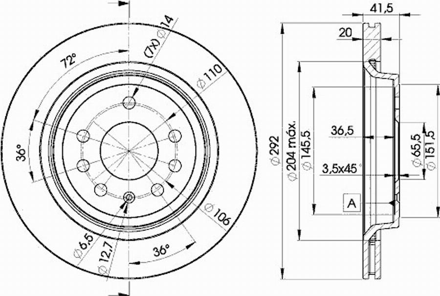 Icer 78BD9114 - Kočioni disk www.molydon.hr