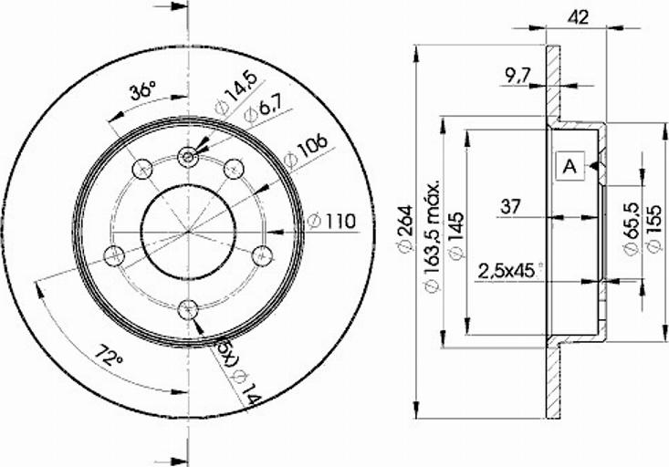 Icer 78BD9110 - Kočioni disk www.molydon.hr