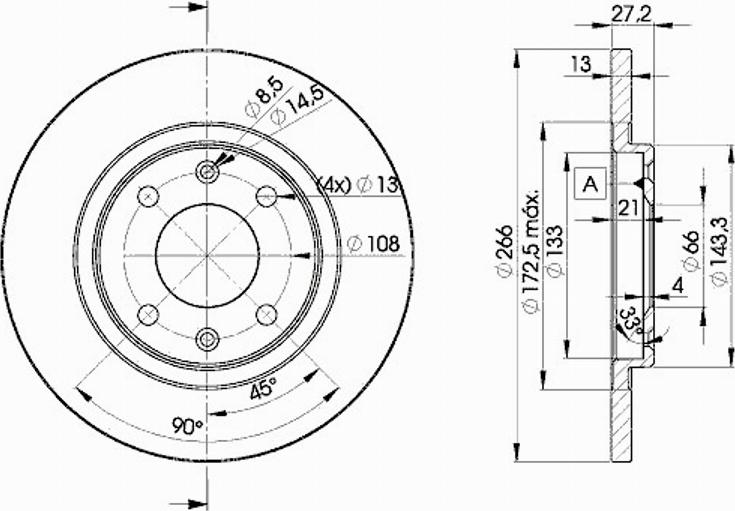 Icer 78BD4692 - Kočioni disk www.molydon.hr