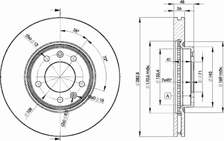 Icer 78BD4685 - Kočioni disk www.molydon.hr