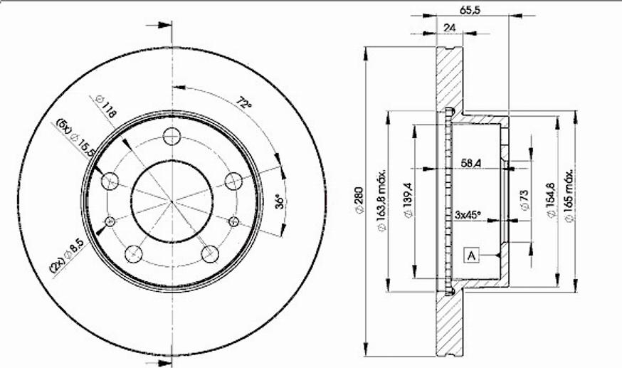 Icer 78BD4681 - Kočioni disk www.molydon.hr