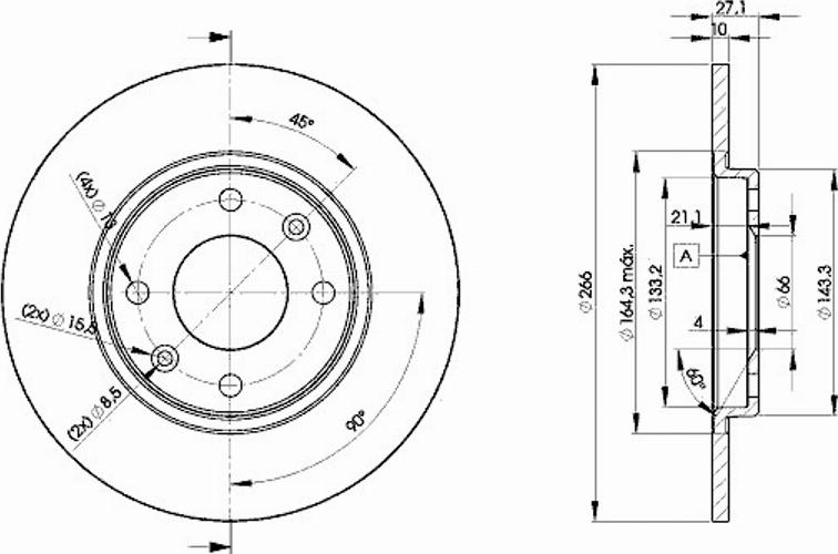 Icer 78BD4688 - Kočioni disk www.molydon.hr