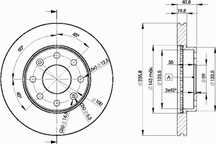 Icer 78BD4633 - Kočioni disk www.molydon.hr