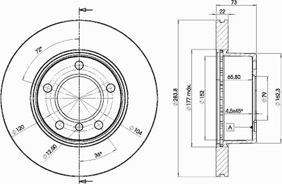 Icer 78BD4629 - Kočioni disk www.molydon.hr