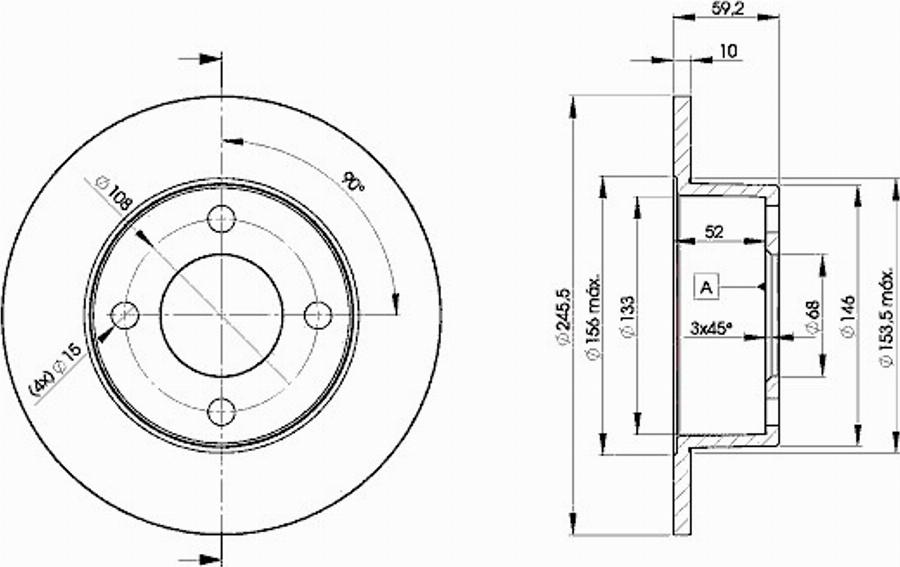 Icer 78BD4010 - Kočioni disk www.molydon.hr