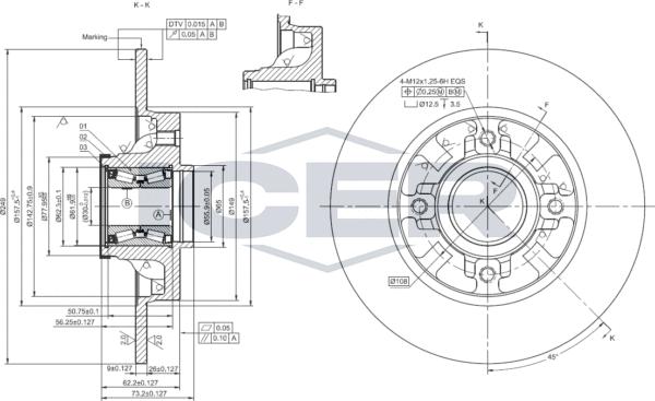 Icer 78BD4034-1 - Kočioni disk www.molydon.hr