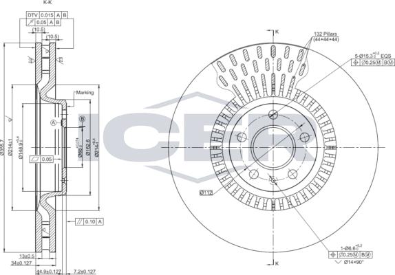 Icer 78BD4151-1 - Kočioni disk www.molydon.hr