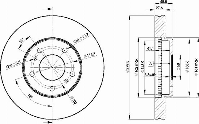 Icer 78BD4103 - Kočioni disk www.molydon.hr