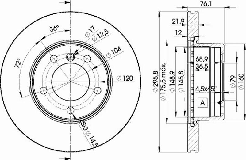 Icer 78BD4839 - Kočioni disk www.molydon.hr