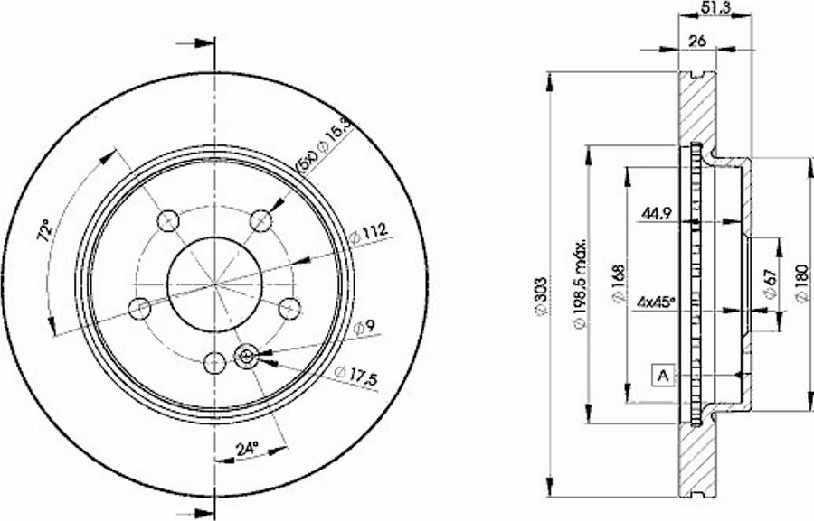 Icer 78BD4210 - Kočioni disk www.molydon.hr