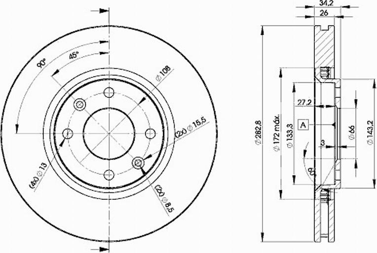 Icer 78BD4752 - Kočioni disk www.molydon.hr