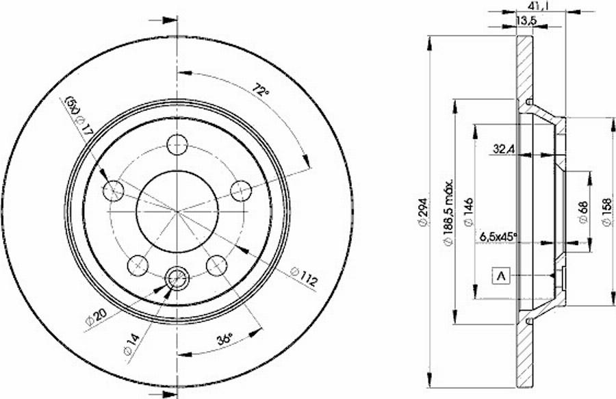 Icer 78BD5609 - Kočioni disk www.molydon.hr