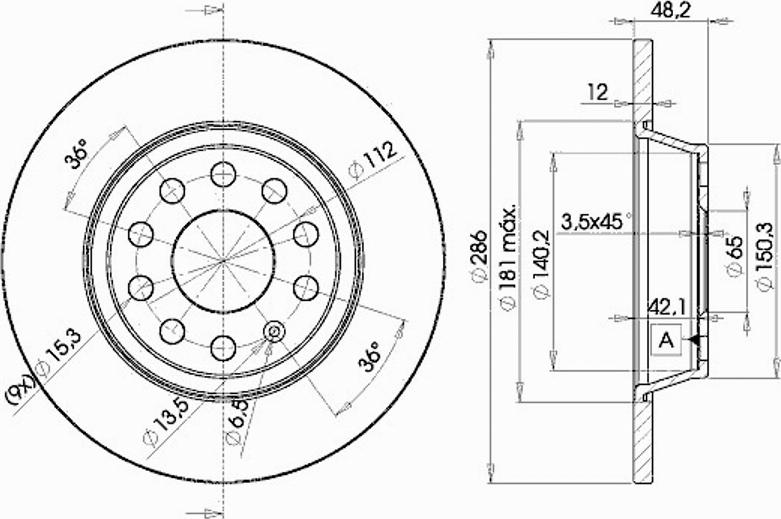 Icer 78BD5619 - Kočioni disk www.molydon.hr