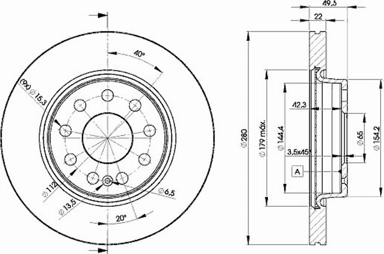 Icer 78BD5614 - Kočioni disk www.molydon.hr