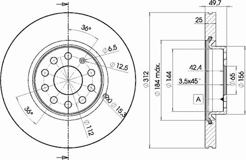 Icer 78BD5618 - Kočioni disk www.molydon.hr