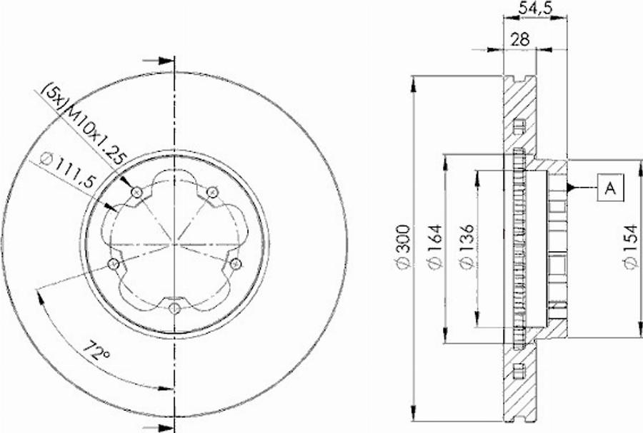 Icer 78BD5630 - Kočioni disk www.molydon.hr