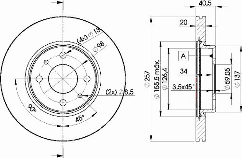 Icer 78BD5056 - Kočioni disk www.molydon.hr