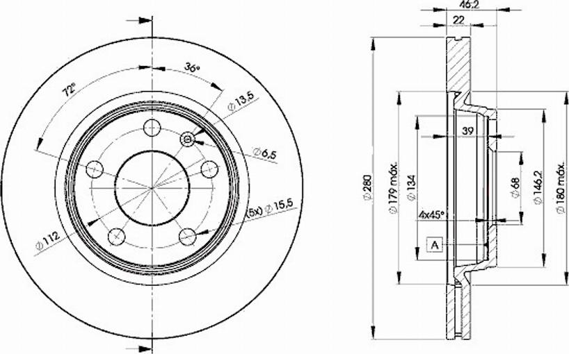 Icer 78BD5301 - Kočioni disk www.molydon.hr