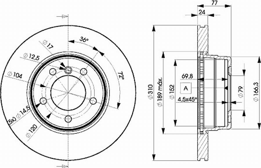 Icer 78BD6402 - Kočioni disk www.molydon.hr