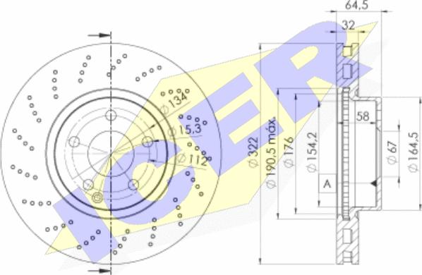 Icer 78BD6472-2 - Kočioni disk www.molydon.hr