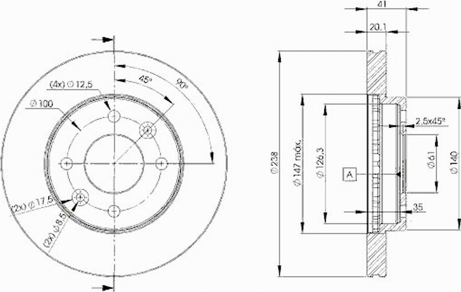 Icer 78BD6572 - Kočioni disk www.molydon.hr