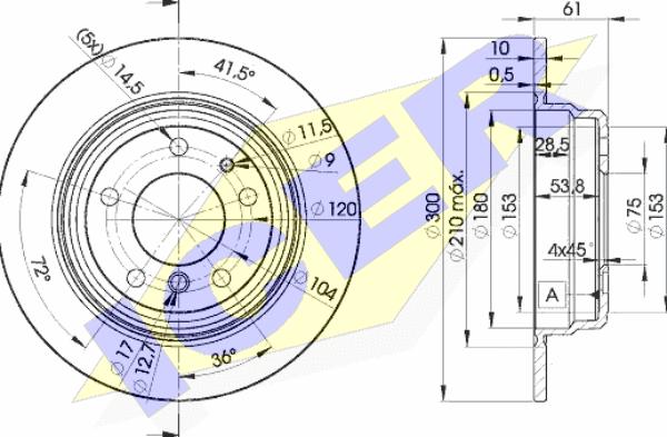 Icer 78BD6668-2 - Kočioni disk www.molydon.hr