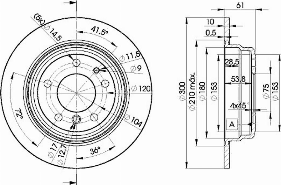 Icer 78BD6668 - Kočioni disk www.molydon.hr