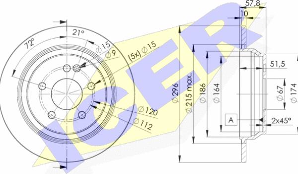 Icer 78BD0416-2 - Kočioni disk www.molydon.hr