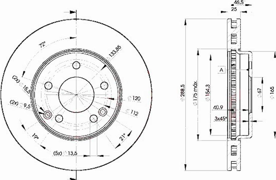 Icer 78BD0410 - Kočioni disk www.molydon.hr