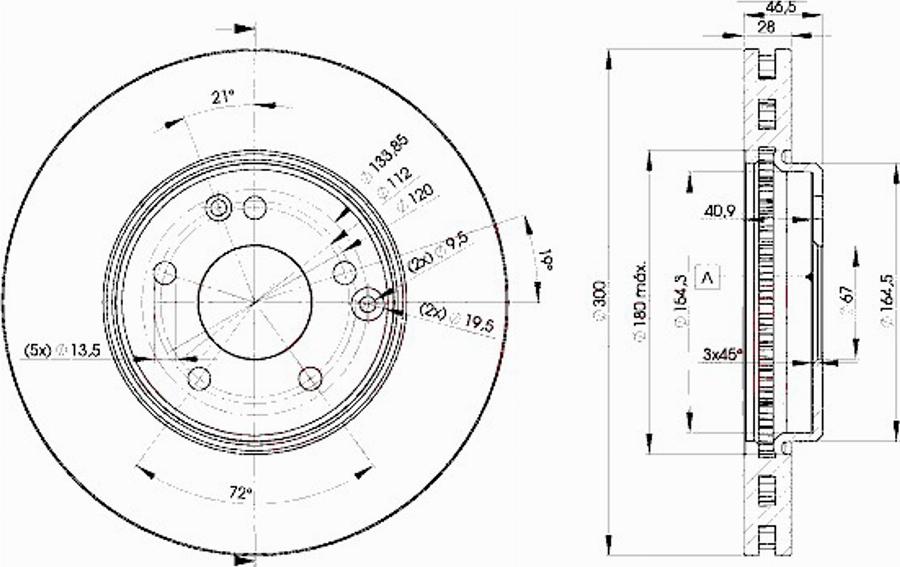 Icer 78BD0411 - Kočioni disk www.molydon.hr