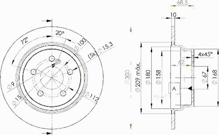 Icer 78BD0413 - Kočioni disk www.molydon.hr