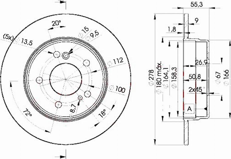 Icer 78BD0412 - Kočioni disk www.molydon.hr