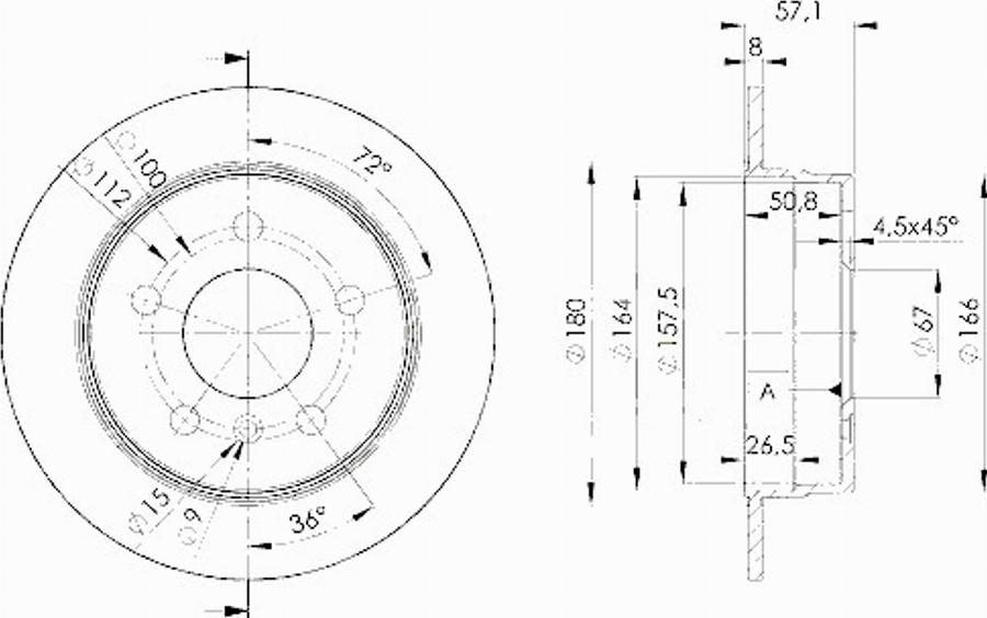 Icer 78BD0119 - Kočioni disk www.molydon.hr