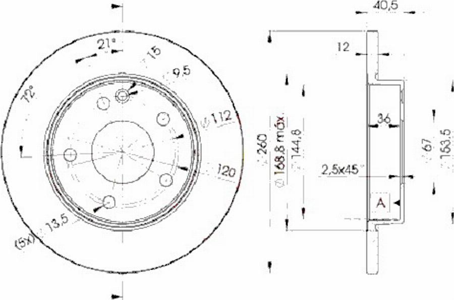 Icer 78BD0112 - Kočioni disk www.molydon.hr