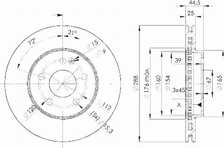 Icer 78BD0117 - Kočioni disk www.molydon.hr