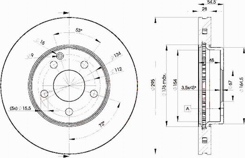 Icer 78BD0812 - Kočioni disk www.molydon.hr