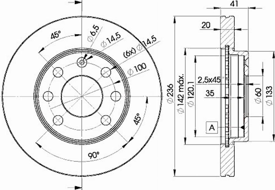 Icer 78BD1440 - Kočioni disk www.molydon.hr