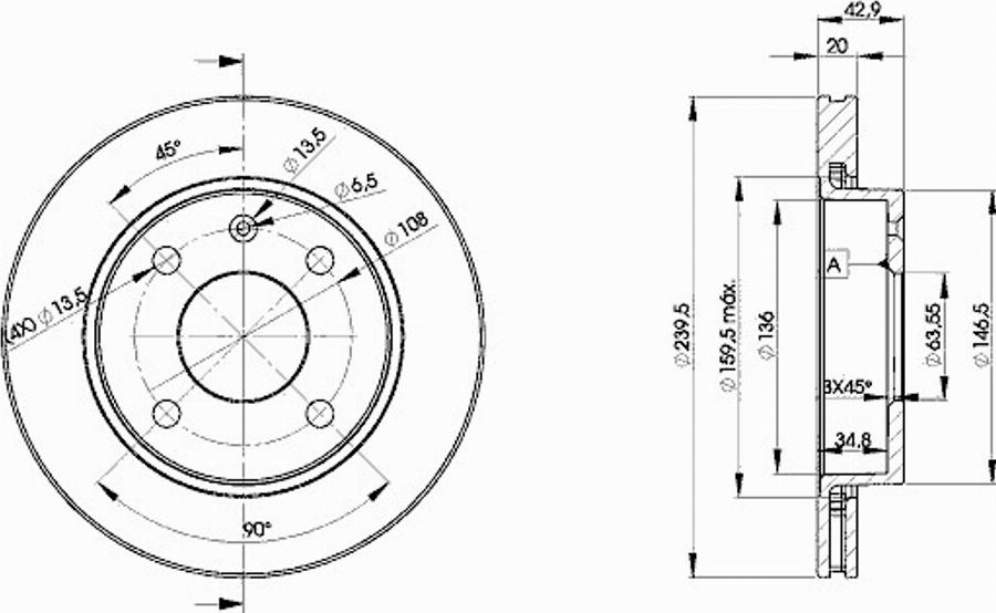 Icer 78BD1064 - Komplet kočnica, disk-kočnica www.molydon.hr