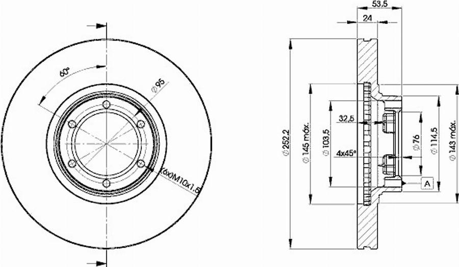 Icer 78BD1367 - Kočioni disk www.molydon.hr