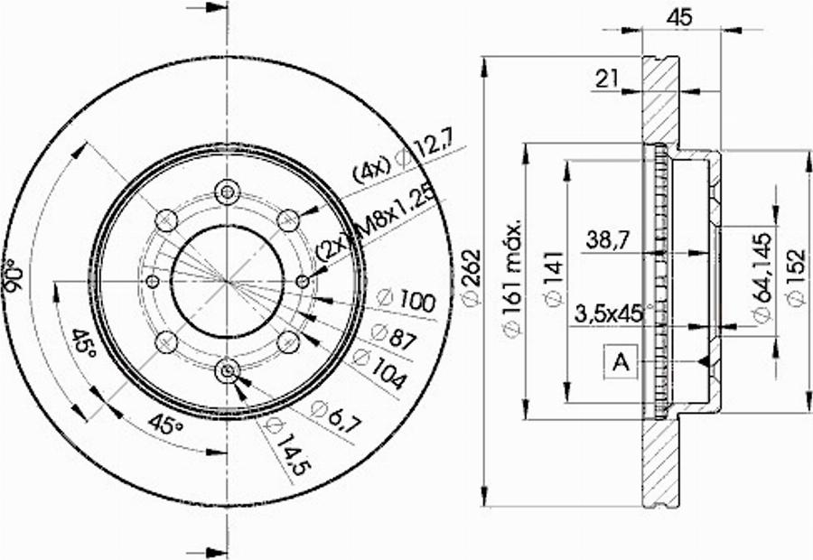 Icer 78BD1700 - Kočioni disk www.molydon.hr